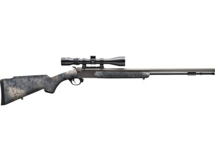 Traditions NitroFire with VAPR Twist Muzzleloader .50 Cal 26 in. Tungsten/Desert Web w/ Scope