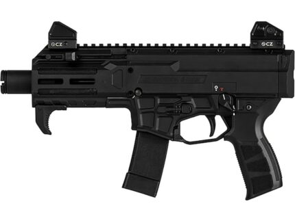 CZ Scorpion 3+ Micro Pistol  9mm 4.2 in. Black w/SB Tactical Brace 20 rd.