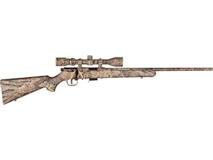 Savage 93 XP Rifle 22 WMR 22 in. Brush Camo w/ Scope RH