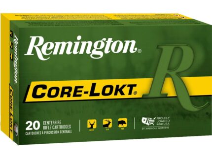 Remington Core-Lokt Centerfire Rifle Ammo 338 Win. Mag. 250 gr. Core-Lokt PSP 20 rd.