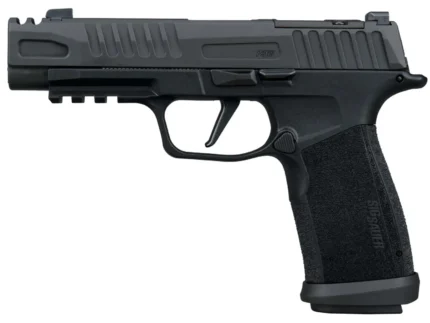 SIG SAUER P365 FUSE COMP 9MM PISTOL 3.7" COMP, BLACK OPTIC READY  2-21RD 1-17RD MAG