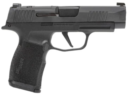 SIG SAUER P365XL 9MM 3.7" PSTL BLACK 2-12RD OPTC PLTE COVER