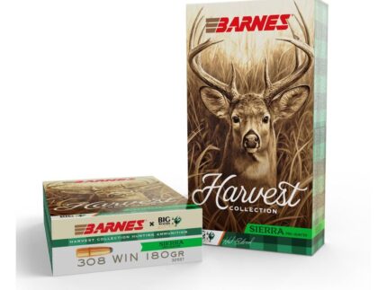 Barnes Harvest Sierra Pro-Hunter Rifle Ammunition .308 Win 180gr RN 2650 fps 20/ct