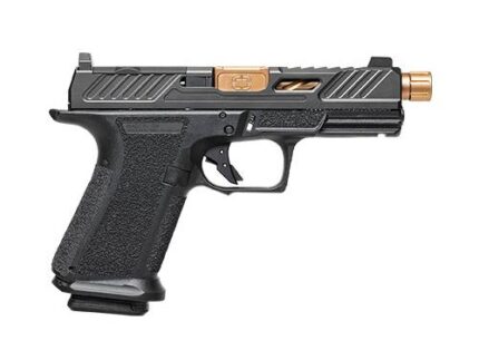 Shadow Systems MR920 Elite Optic Ready Handgun 9mm Luger 10rd Magazines(2) 4.5" Threaded Bronze Barrel Night Sights MA Compliant