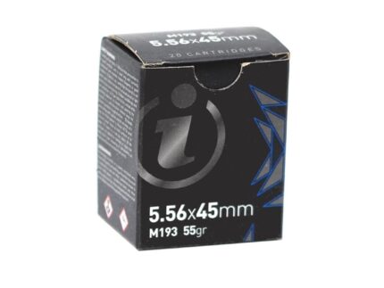 Global Ordnance Igman M193 Rife Ammunition 5.56mm 55gr FMJ 3180 fps 20/ct