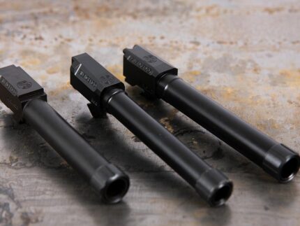 SilencerCo Threaded Barrel for Glock 17 Gen 1-4 9mm Luger 1/2x28 Black