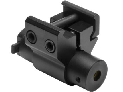 COMPACT RED LASER SIGHT WITH WEAVER MOUNT/BLACK
