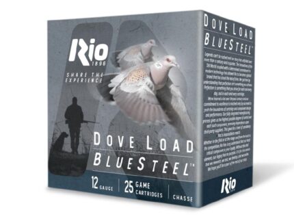 Rio Bluesteel Dove Load Shotshells 12 ga 2.75" 7/8oz #6 1350 fps 25/ct