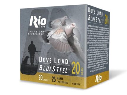 Rio Bluesteel Dove Load Shotshells 20 ga 3" 1oz #6 1350 fps 25/ct