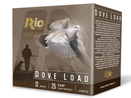 Rio Dove Load Shotshells 12 ga 2.75" 1-1/8oz #8 1200 fps 25/ct