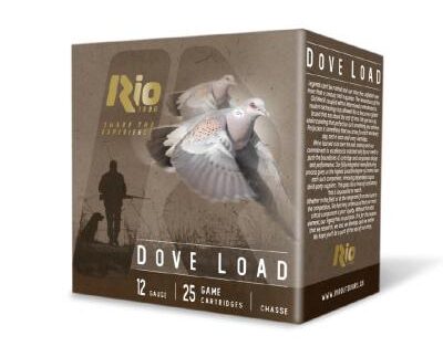 Rio Dove Load High Velocity Shotshells 12ga 2-3/4" 1-1/8oz 1275 fps #8 25/ct