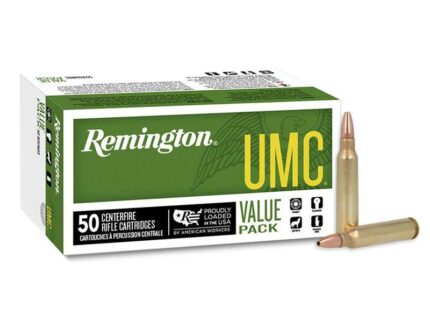 Remington UMC Rifle Ammunition .223 Rem 45gr JHP 3550 fps 50/ct