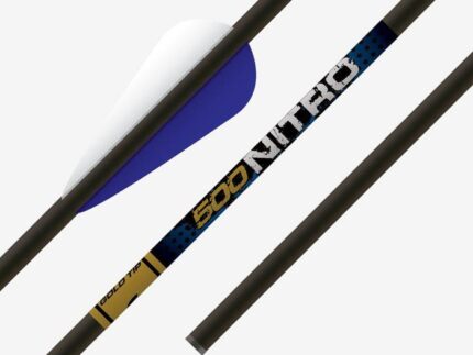 Gold Tip Nitro Crossbow Bolt 22in - Moon Nocks - 4in Duravanes - 1/2dz 6/pk