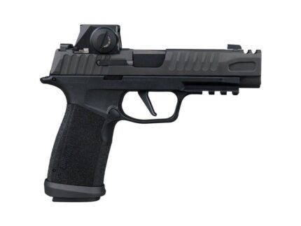 Sig Sauer P365 Fuse Comp Handgun 9mm Luger 21(2) &17(1)rd Magazines 3.7" Barrel Black Modular Polymer Grip Romeo Sig Loc