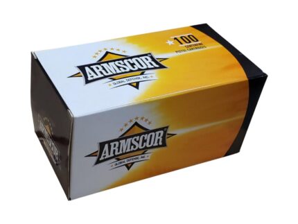 Armscor Handgun Ammunition .380 ACP 95gr FMJ 920 fps 100/ct