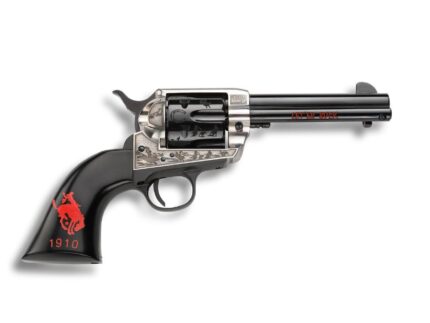 EMF Pendleton Revolver .357 Mag 6rd Capacity 4.75" Black Barrel Engraved Frame