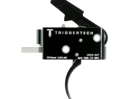 TriggerTech AR-15 Competitive Two Stage Rifle Trigger 3.5 lbs Curved Black