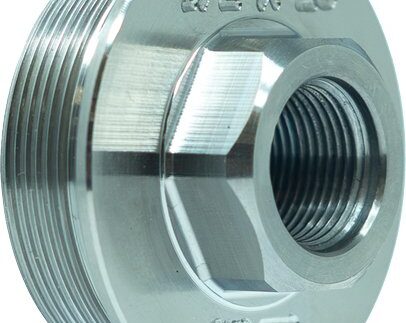 FAXON 1/2X28 DIRECT THREAD TO - HUB ADAPTER TITANIUM