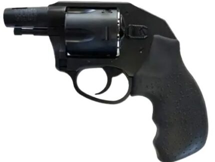 CHARTER ARMS BOOMER 2" 9MM - 5-SHOT RUBBER GRIPS BLACK