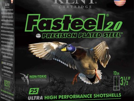 Kent Fasteel Precison Plated Steel Load 12ga. 3 1/2in. 1 1/2oz. BB 2 25 rd.