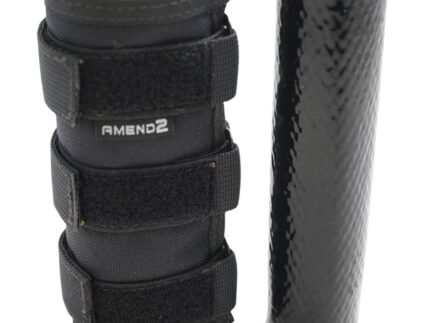 Amend2 Hi Temp Suppressor Cover 1.5 in. Diameter 6 in. Length Black