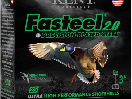 Kent Fasteel 2.0 Precision Plated Steel Load 12 ga. 2.75 in. 1 1/16 oz. BB Shot 25 rd.
