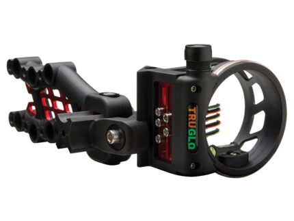 TruGlo Carbon Hybrid Sight Black 5 Pin .019 RH/LH