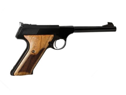 Standard .22 Semi-Automatic Handgun .22 LR 10rd Magazine 6.625" Barrel Black with Wood Grips