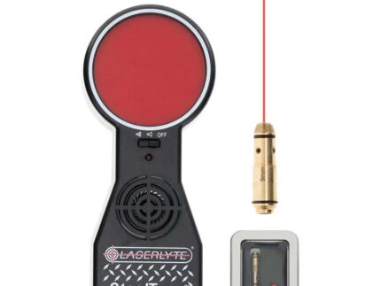 Laserlyte Laser Cartridge Trainer and Bore Sight and SteelTyme Target 9x19