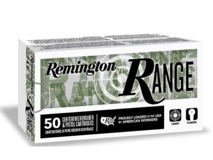 Remington Range Handgun Ammunition .45 Auto 230gr FMJ 830 fps 50/ct