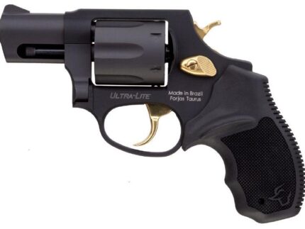 Taurus 856 Ultra Lite .38 Spl 6rds 2" Barrel Matte Black w/Gold Accents