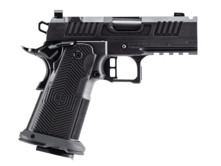 Alpha Foxtrot AF1911-ROMULUS 9MM 17 and 20 Rd Magazines (1 Each) 3.5" Ported Barrel DLC Black MOS Optic Cut