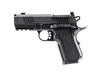 Alpha Foxtrot AF1911-Attila MOS Handgun 9mm Luger 10rd Magazine(1) 3.5" Comp Barrel DLC Black