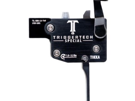 TriggerTech Special Tikka Rifle Trigger 1-3.5 lbs Flat LH Black