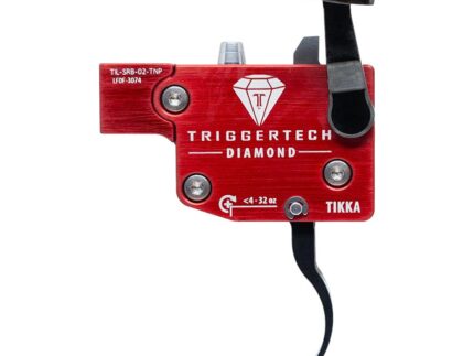 TriggerTech Tikka Diamond Trigger 4-32 oz Curved LH Black