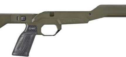 MDT CHASSIS HNT-26 REM 700 SA - RH FOLDING ARCA COBALT GREEN