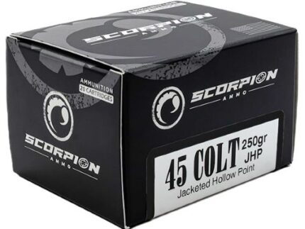 SCORPION 45 LC - 250GR JHP 20RD 10BX/CS