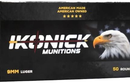IKONICK USA 9MM 147GR FMJ - SUBSONIC 50RD 20BX/CS