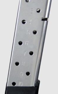 CHECKMATE MAGAZINE 1911   FULL - SIZE 45ACP STAINLESS 10RD