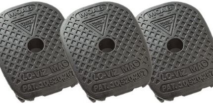 GHOST MOAB BASEPLATES FITS SIG - P365 MACRO 3-PK BLACK