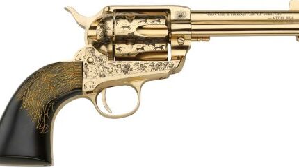 E.M.F. KEEPER OF THE PLAINS - 357MAG 4.75" GOLD/ULTRA BLACK