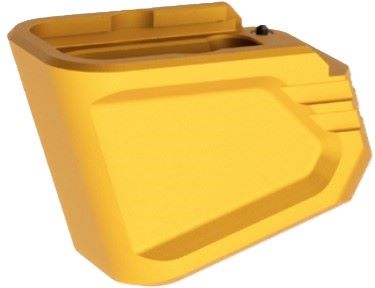 TYRANT CNC FOR GLOCK 17 9MM - PLUS 6 MAGAZINE EXT GOLD