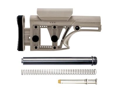 MBA-1 BUTTSTOCK WITH 308/7.62 BUFFER ASSEMBLY FDE