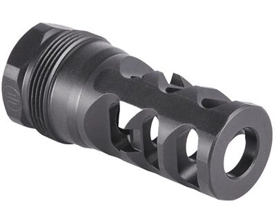 FRC FLAT 3-PORT 223 CALIBER 1/2''-28 THREADS COMPENSATOR