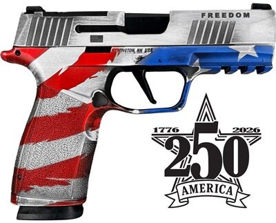 P365 XMACRO 9MM 3.7''(2)17RD MAGS 250TH ANNIVERSARY FREEDOM