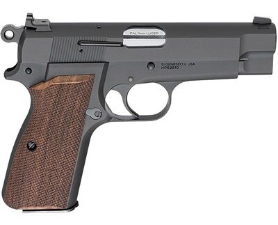 SA-35 9MM LUGER 4'' BBL (1)15RD MAG TS BLUED/WALNUT GRIPS