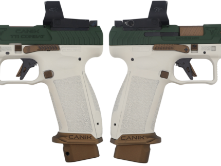 CANIK TTI COMBAT TIMBERLINE W/MECANIK OPTIC 9MM PISTL 4.6" 2-18RD