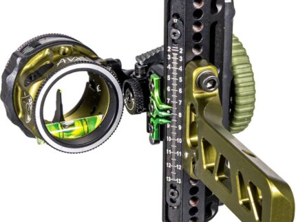 Axcel Driver Plus Slider Sight w/AVX-31 Scope  Tactical BH Bridge-Lock .019 Green Fiber 1 Pin RH