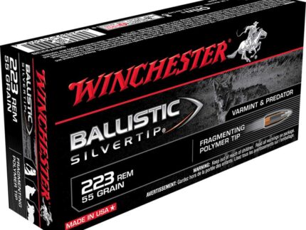Winchester Ballistic Silvertip Rifle Ammo 223 Rem. 55 gr. Ballistic Silvertip 20 rd.
