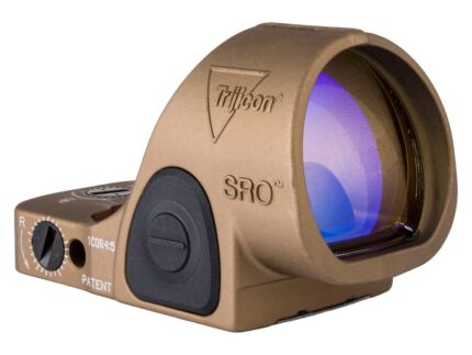 TRIJICON SRO SIGHT LED 2.5 MOA GRN BRWN